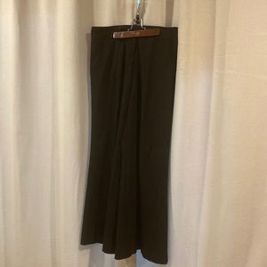 Wide leg black trouser